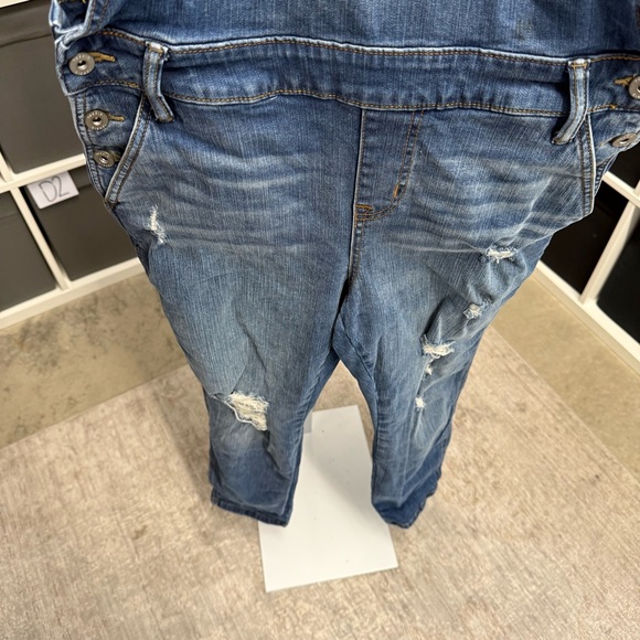 Torrid Denim First At Fit Stretchy Denim Overalls - Picture 4 of 11